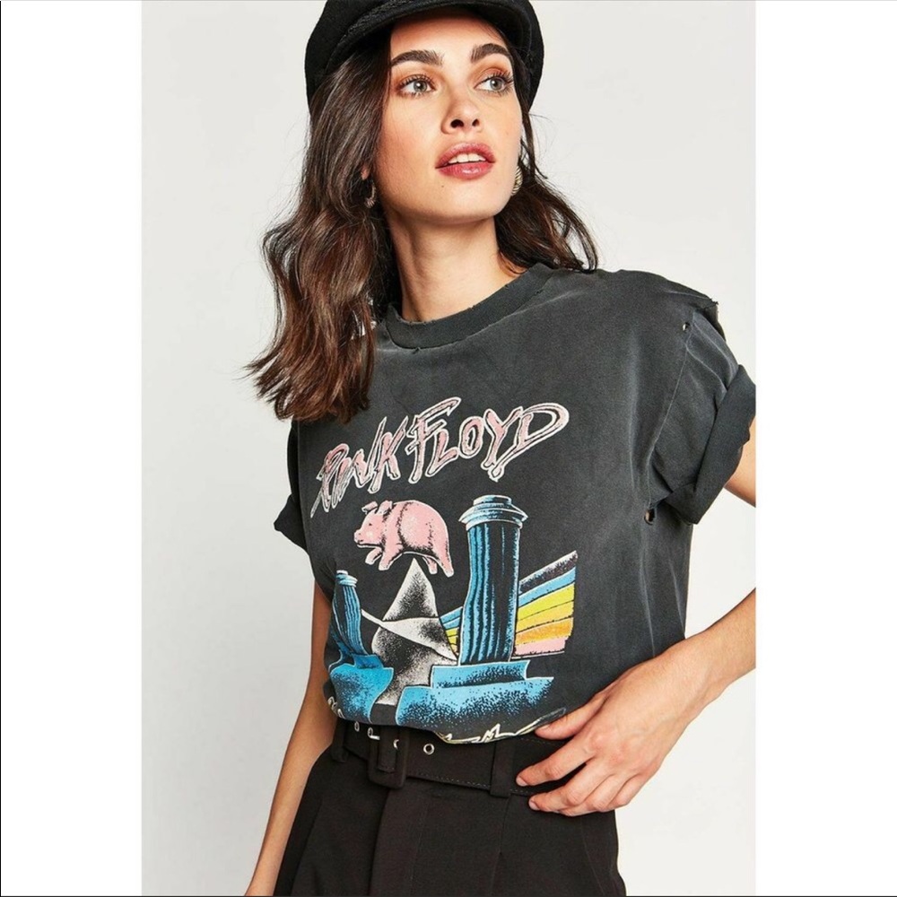 Daydreamer Black Pink Floyd Graphic Tee